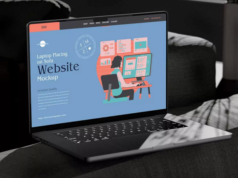 Image of website design